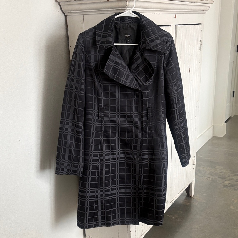 Mossimo Supply Co. Black Trench Coat